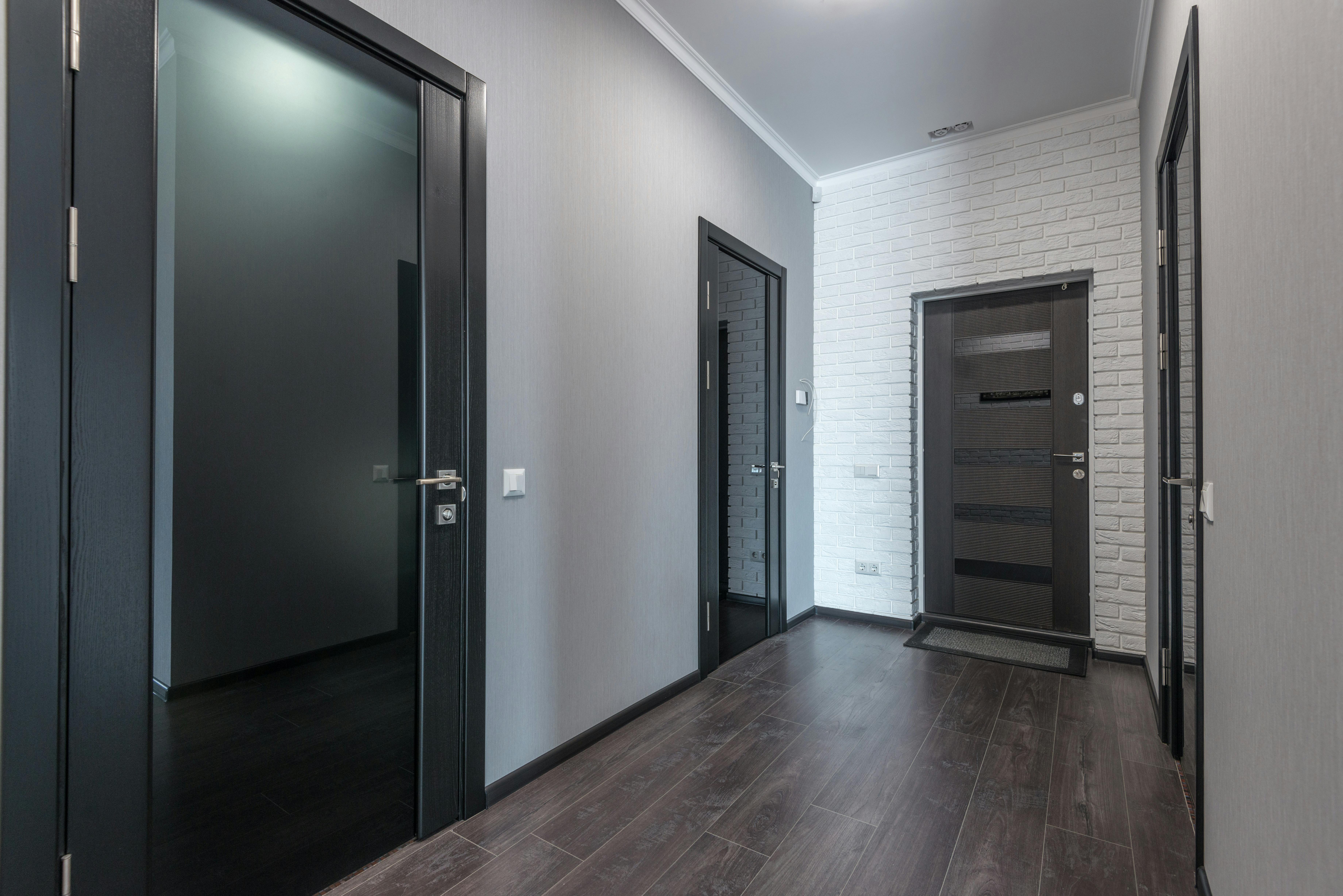 Door frame installation detail